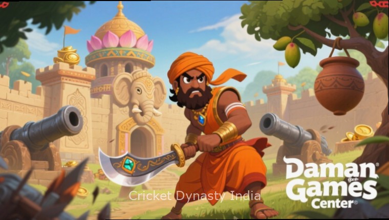 Cricket Dynasty India - Diwali Event Diwali Special Event in Cricket Dynasty India showing stadium decorated with rangoli and diyas